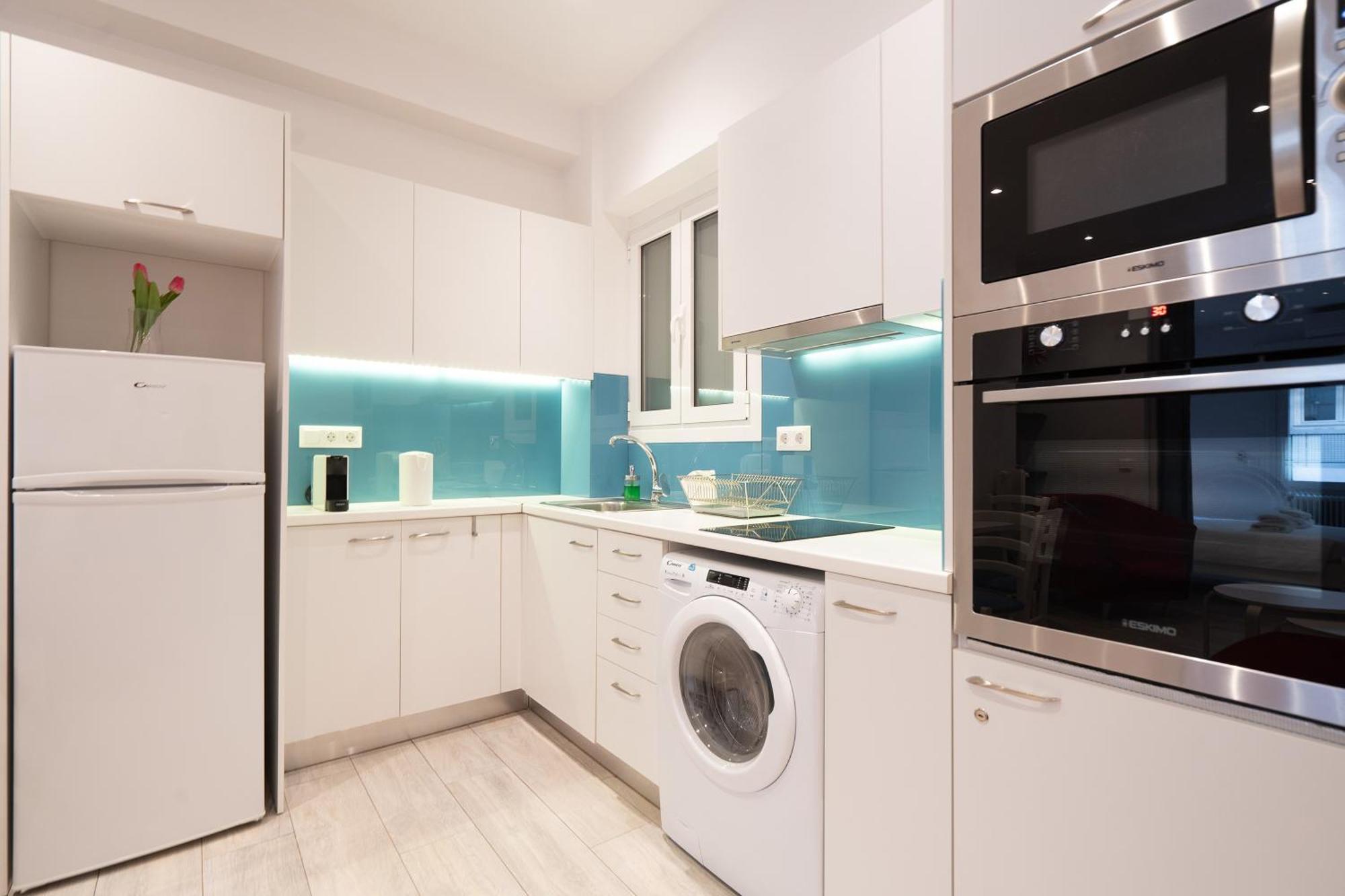 Vibrant & Cozy Apt In Athens Luaran gambar