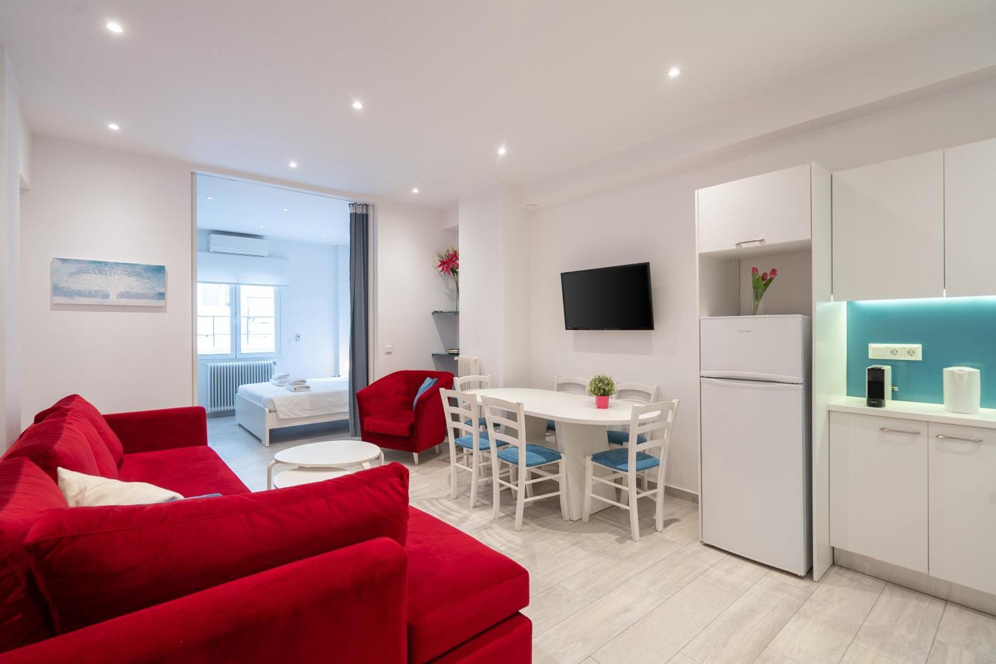 Vibrant & Cozy Apt In Athens Luaran gambar
